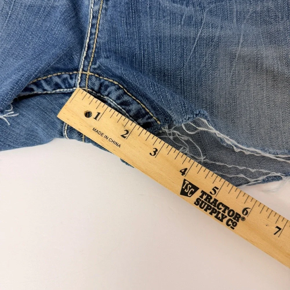 BKE Kate Denim Shorts Womens 30 Distressed Low Rise Cutoff Jean Shorts‎